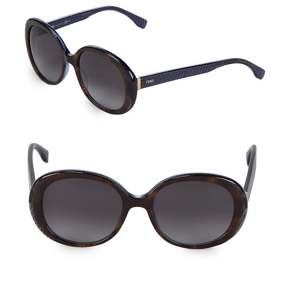 Authentic Fendi Round Acetate Sunglasses-Brand New